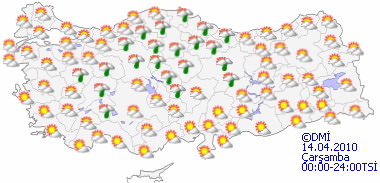 Hava sıcaklığı artacak-HARİTALI-2