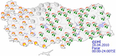 Havalar nasıl olacak?-HARİTALI-5