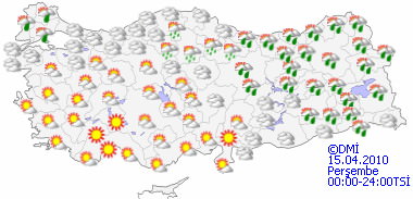 Hava sıcaklığı artacak-HARİTALI-1