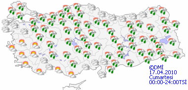 Hava sıcaklığı artacak-HARİTALI-3