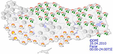 Hava sıcaklığı artacak-HARİTALI-4