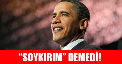 Soykırım yerine "Büyük felaket"