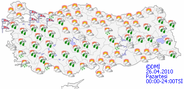 Meteoroloji'den uyarı-HARİTALI-1