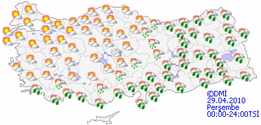 Meteoroloji'den uyarı-HARİTALI-4