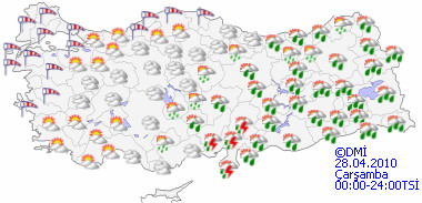 Hava sıcaklığı azalacak-HARİTALI-2