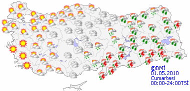 Hava sıcaklığı azalacak-HARİTALI-5