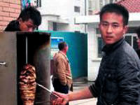 Çin'de sahte Türk döneri