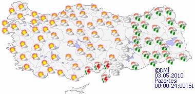 7 il için kuvvetli yağış uyarısı-HARİTALI-4