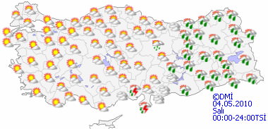 7 il için kuvvetli yağış uyarısı-HARİTALI-5