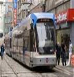 İstanbul'da tramvay kazası