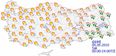 Hava sıcaklığı artacak-HARİTALI-1