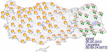 Hava sıcaklığı artacak-HARİTALI-2
