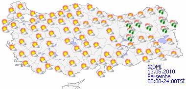Havalar nasıl olacak?-HARİTALI-4