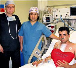 Öksürük diye gitti aort damarı dikildi