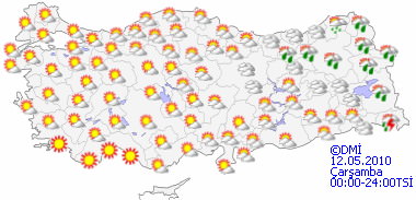 Hava sıcaklığı artacak-HARİTALI-1