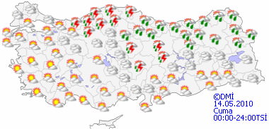 Meteorolojiden kuvvetli yağış uyarısı-2