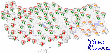 Havalar nasıl olacak?-HARİTALI-2