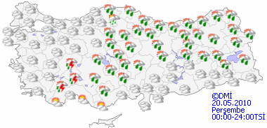 Havalar nasıl olacak?-HARİTALI-4