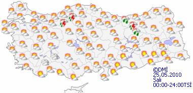 Hava sıcaklığı artacak-HARİTALI-2