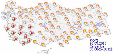 Hava sıcaklığı artacak-HARİTALI-3