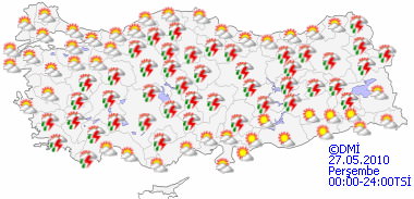 Hava sıcaklığı artacak-HARİTALI-2