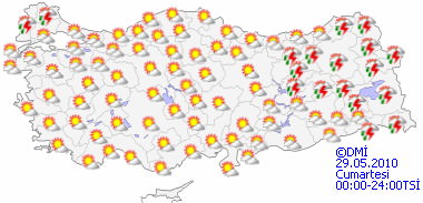 Hava sıcaklığı artacak-HARİTALI-4