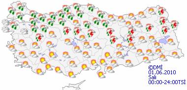 Havalar nasıl olacak?-HARİTALI-2