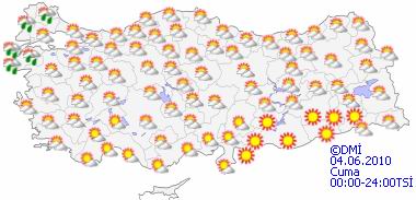 Havalar nasıl olacak?-HARİTALI-5