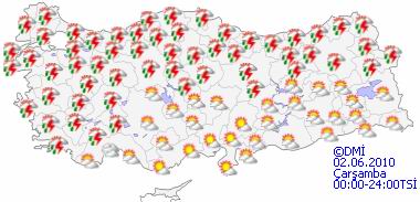 Havalar nasıl olacak?-HARİTALI-2