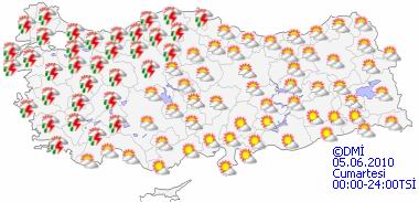 Havalar nasıl olacak?-HARİTALI-5