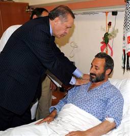 Erdoğan: Yaralıları iyi gördüm