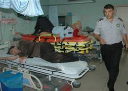 Yolcu otobüsü devrildi: 28 yaralı