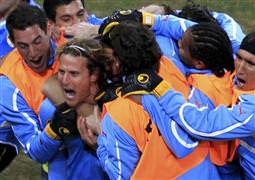 Uruguay yarı finalde