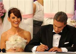 Esra Erol canlı yayında evlendi