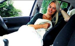 4 ay hastane otoparkında yaşadı