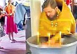 Rahip bebeği öldürdü