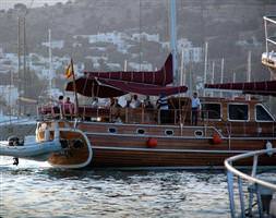 Tunus Devlet Başkanı Bodrum'da mavi tura çıktı