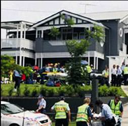 Eğlencede balkon faciası