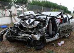 Tatil yolunda korkunç kaza