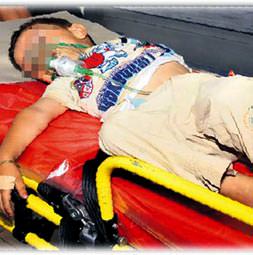 Su diye kezzap içti