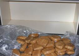 142 kilogram eroin ele geçirildi