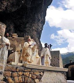 Sümela’da tarihi ayin