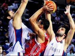 Sırbistan da çeyrek finalist