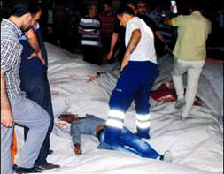 Branda şişmeden kendini yere attı