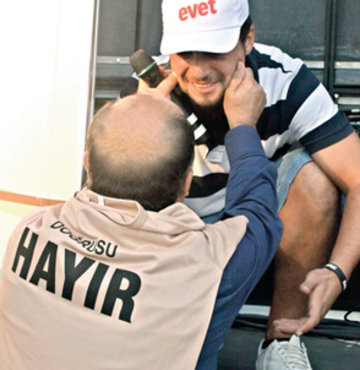 İşte Türkiye'ye örnek olacak fotoğraf!