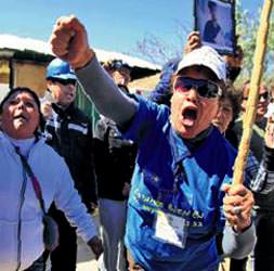 Şili'de umutlar 268 metreye ulaştı...