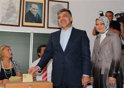 Liderler sandık başında