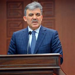 Cumhurbaşkanı Gül konuştu