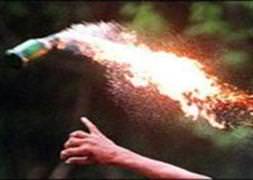 Okula molotofkokteylli saldırı