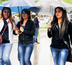 Alışveriş merkezlerinde yağmur rekoru